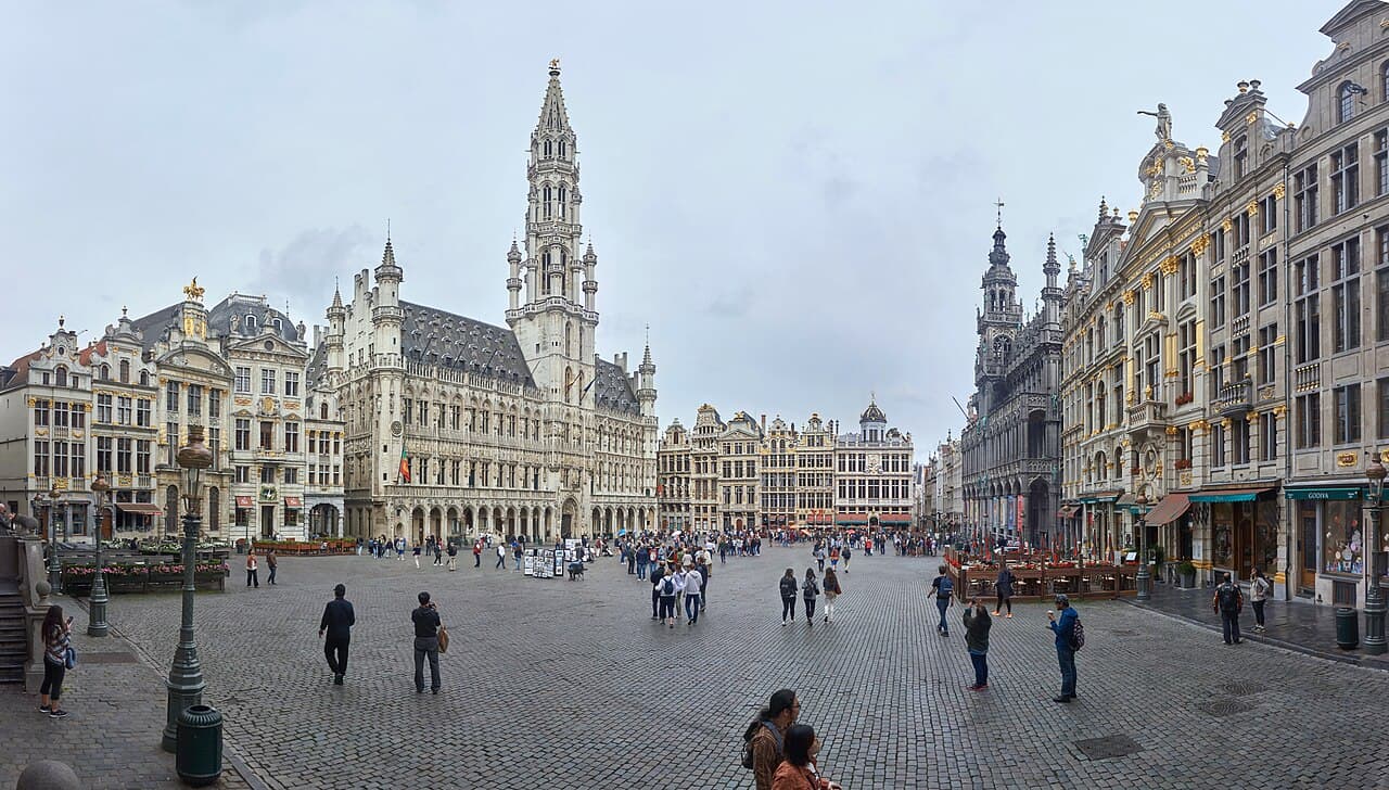 Vue d’ensemble de la Grand-Place de Bruxelles